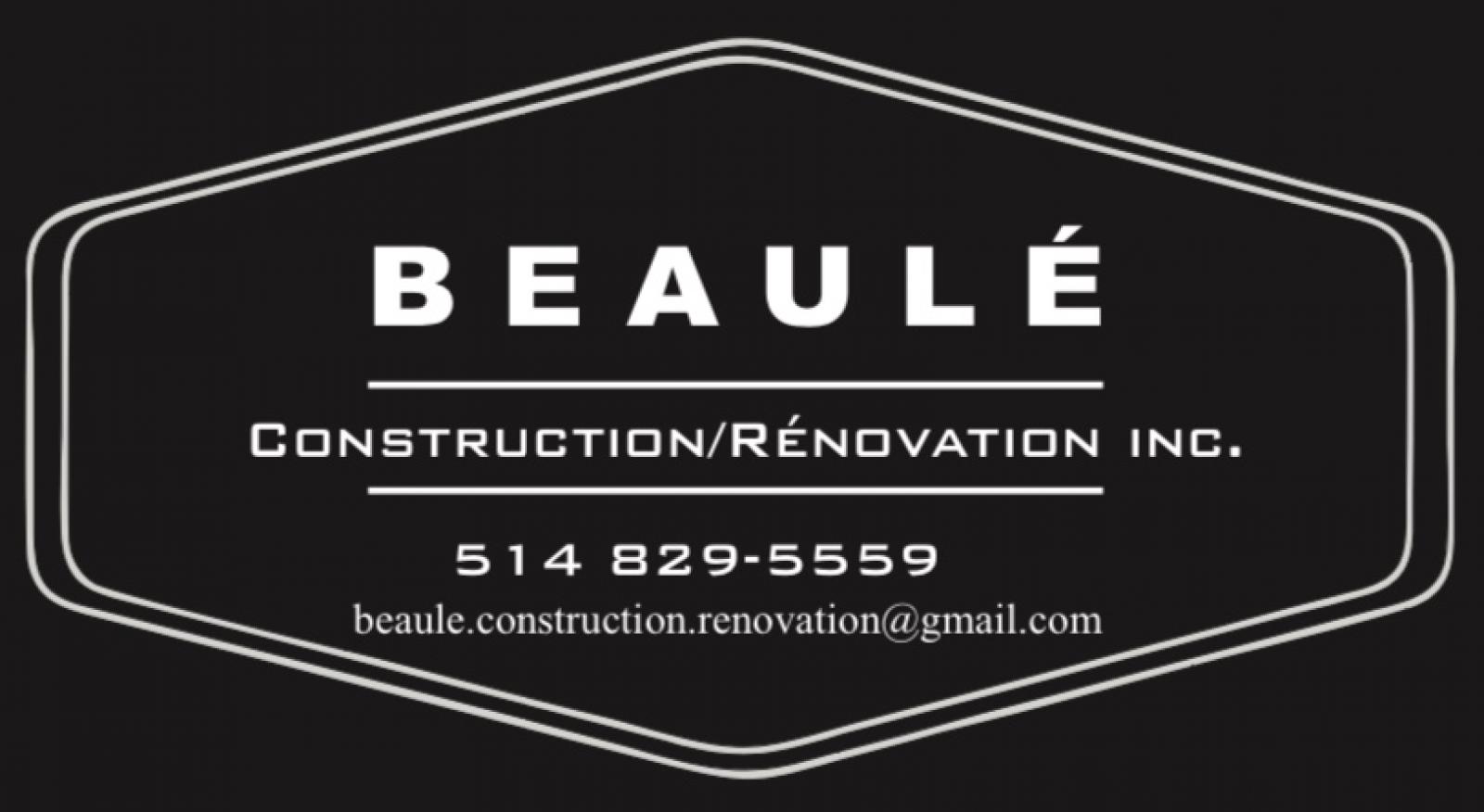 BEAULÉ Construction/Rénovation Inc. Logo
